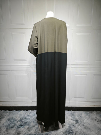 Turkey Style Embellished Open Abaya Cardigan (EG116) - Elara Global