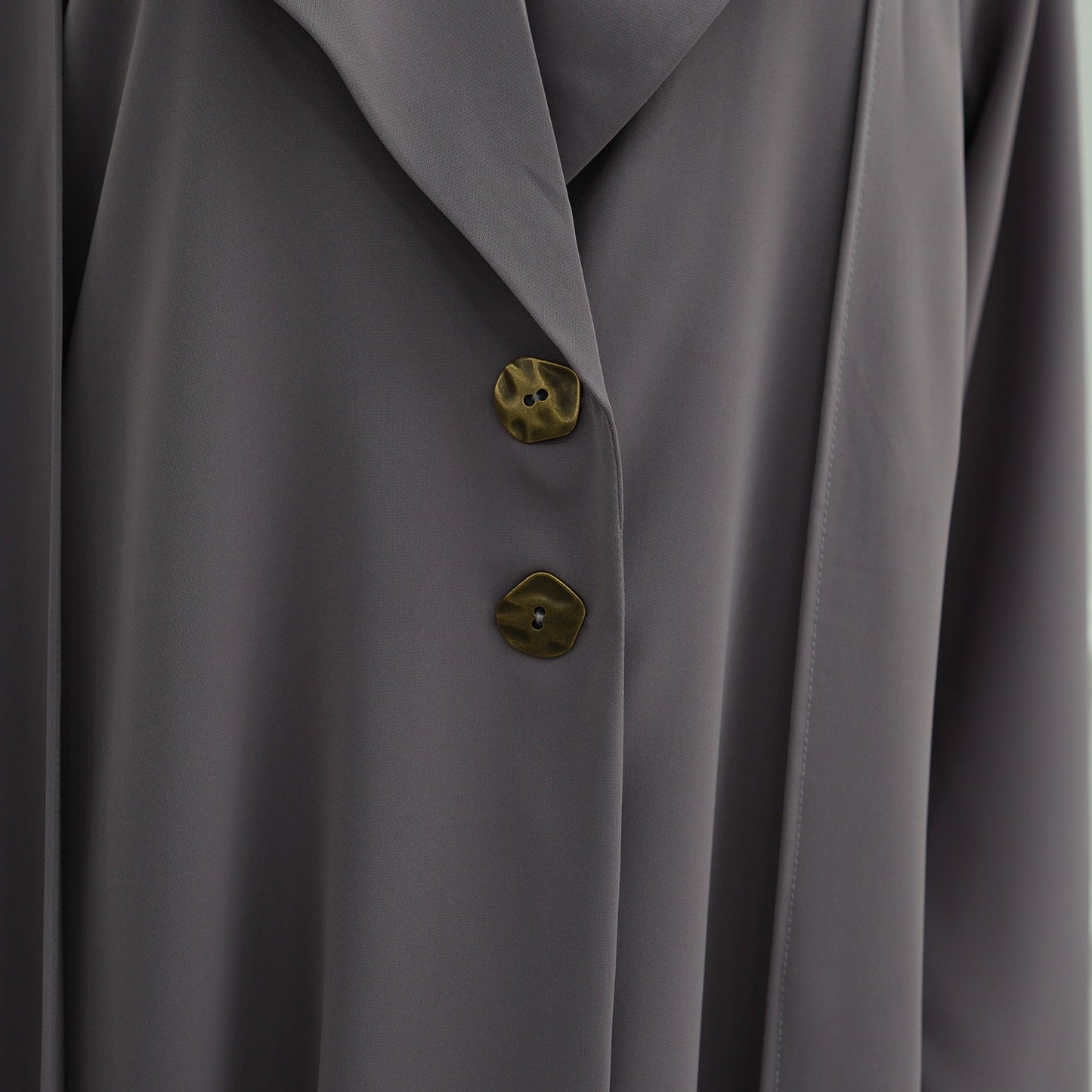 Turkish Coat Abaya With Matching Hijab (EG118) - Elara Global