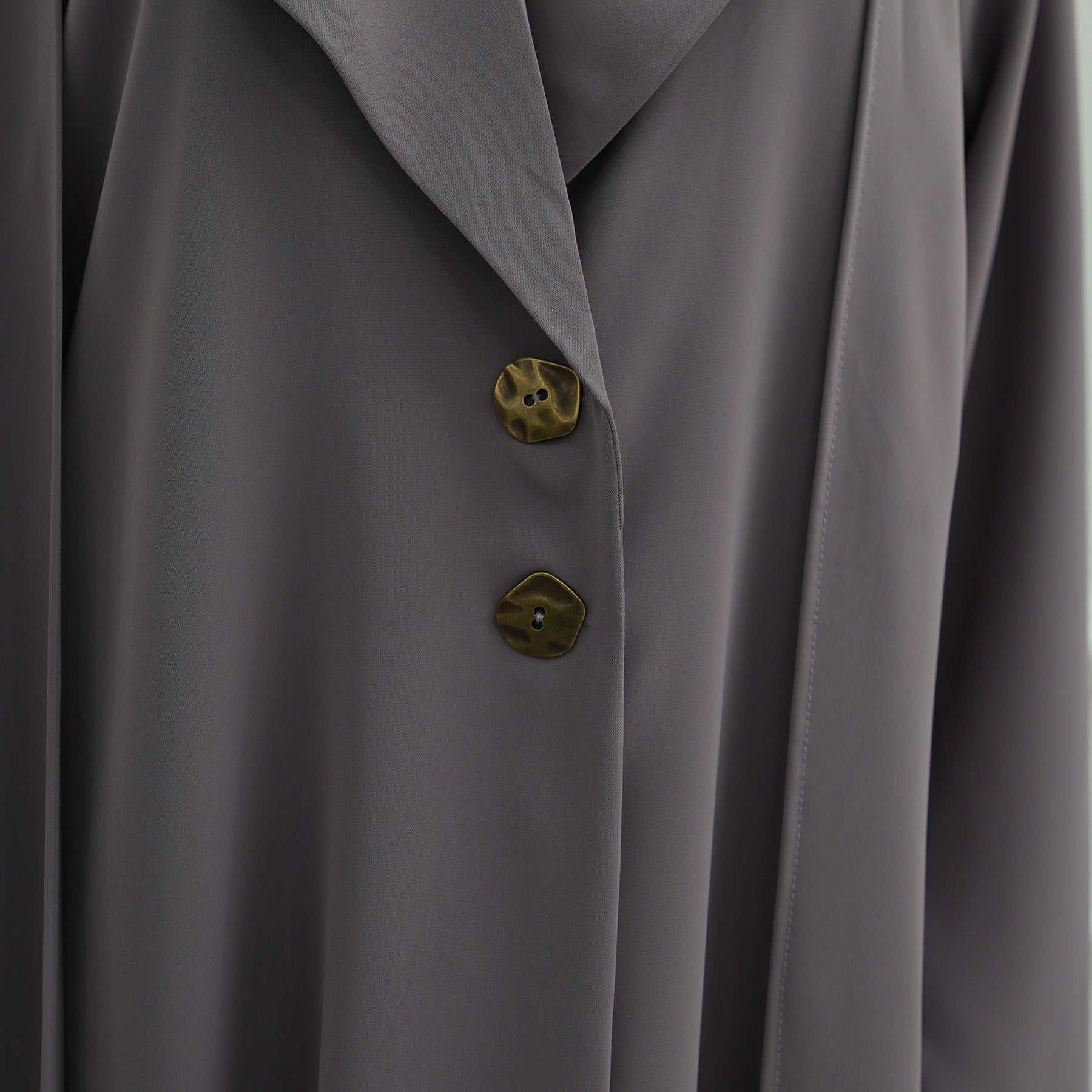 Turkish Coat Abaya With Matching Hijab (EG118) - Elara Global